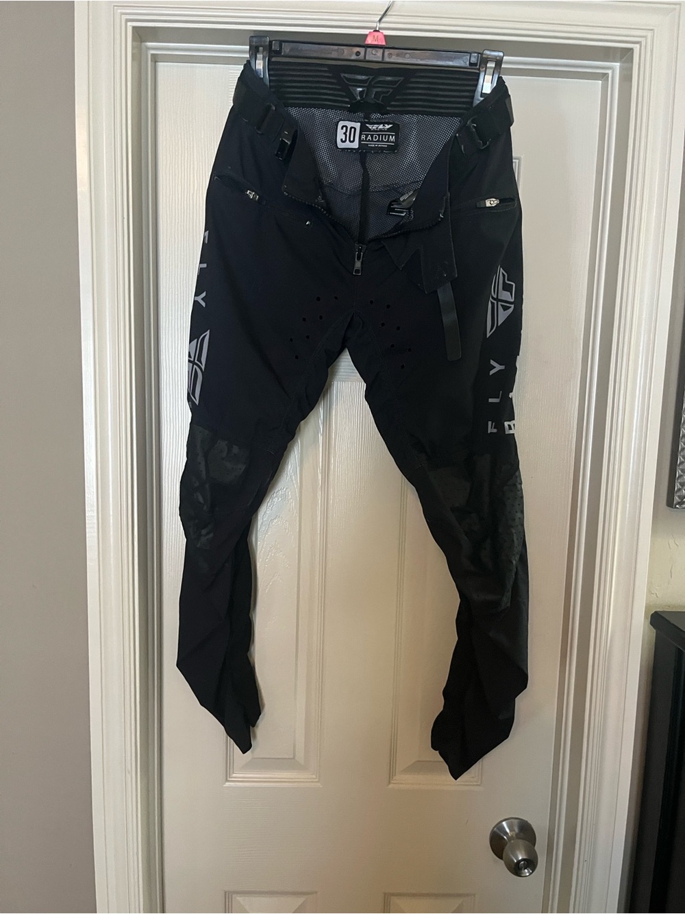 Fly Racing Radium Men's Black MX Pants - Size 30